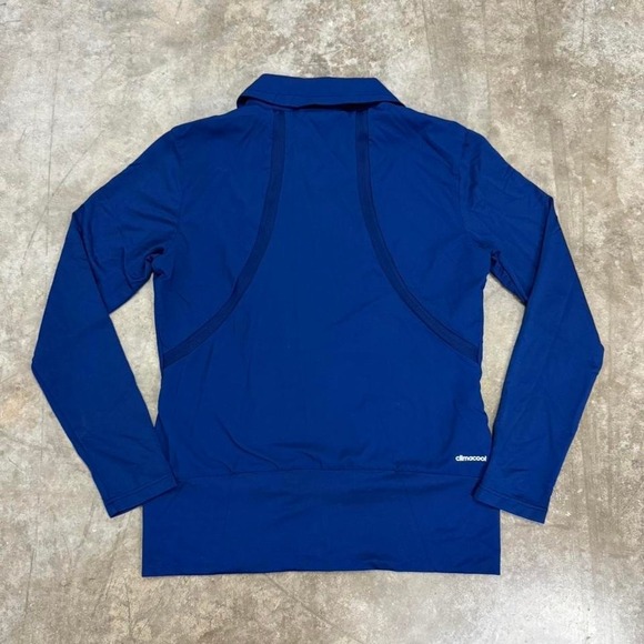Adidas Climacool blue zip up training jacket Size S‎ - Picture 3 of 4